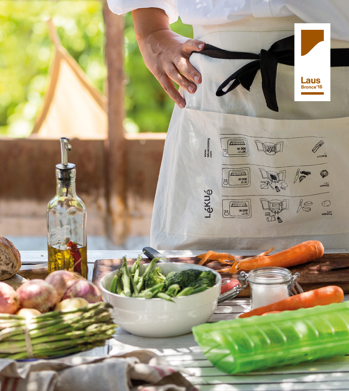 Diseño de packaging reutilizable del estuche a vapor de Lékué, realizado por NOMON DESIGN, agencia de branding, diseño gráfico y packaging de Barcelona