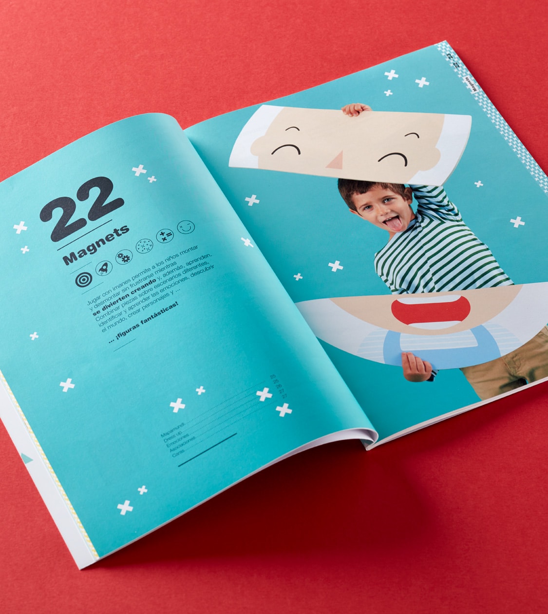 Diseño editorial Apli Kids Only for Kids 2018 por Nomon Design, agencia de branding