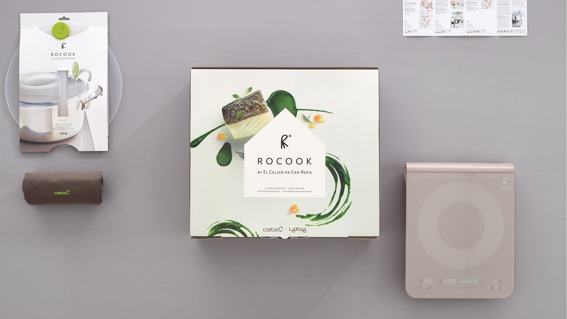 Diseño y concepto creativo del proyecto Rocook de El Celler de Can Roca 2