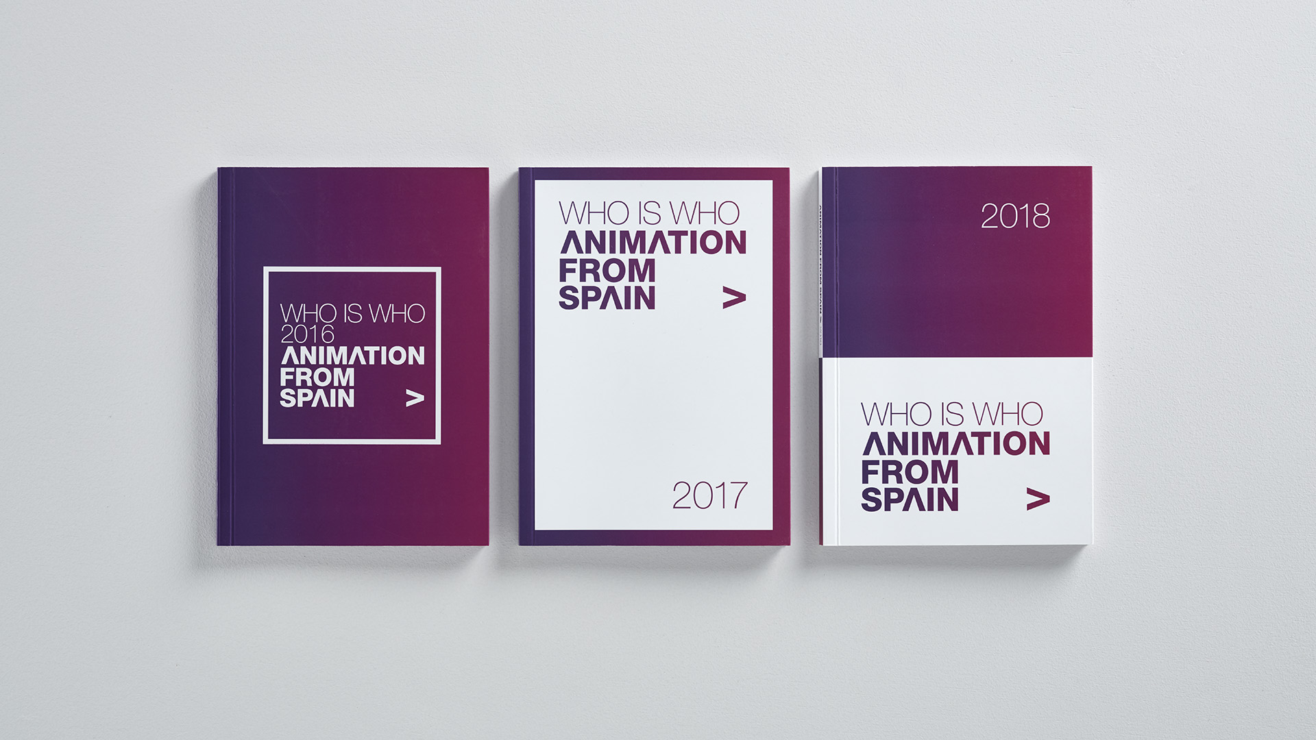 Diseño editorial Animation from Spain ICEX 2016 por NOMON DESIGN, agencia de branding de Barcelona