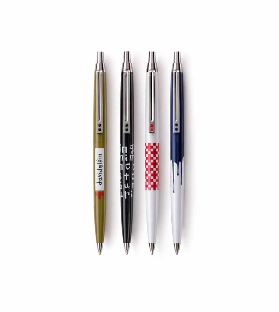 Línea de escritura de David Delfin para Inoxcrom