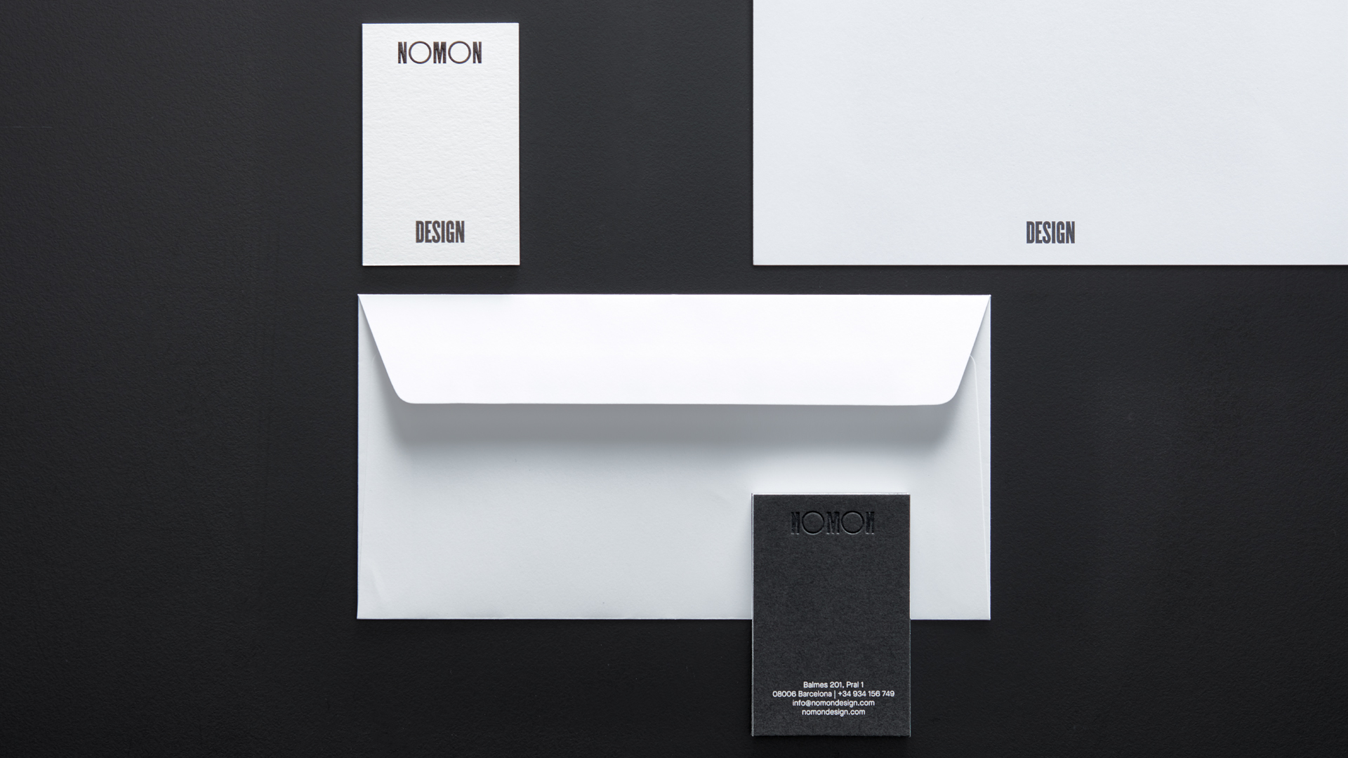 Rediseño branding corporativo Nomon Design, agencia de branding