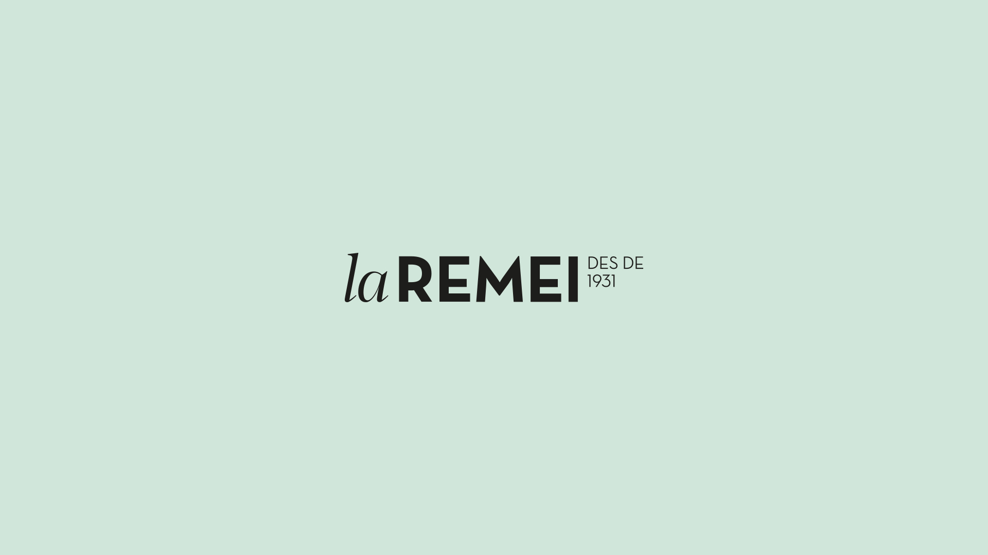 Branding corporativo de la farmacia La Remei por Nomon Design, agencia de branding, diseño gráfico y packaging de Barcelona.