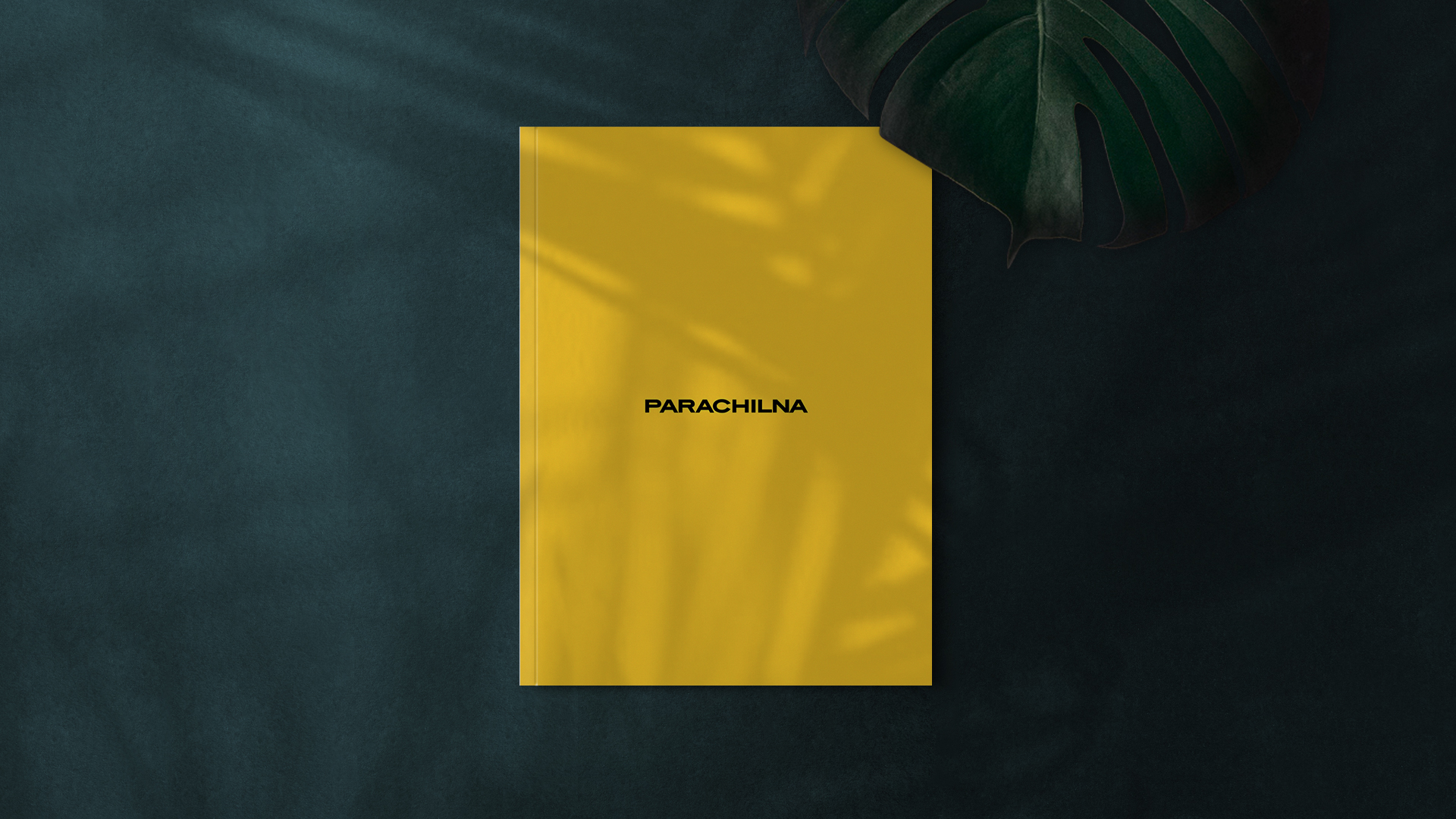 Diseño editorial de la empresa de iluminación Parachilna, por Nomon Design, agencia de branding