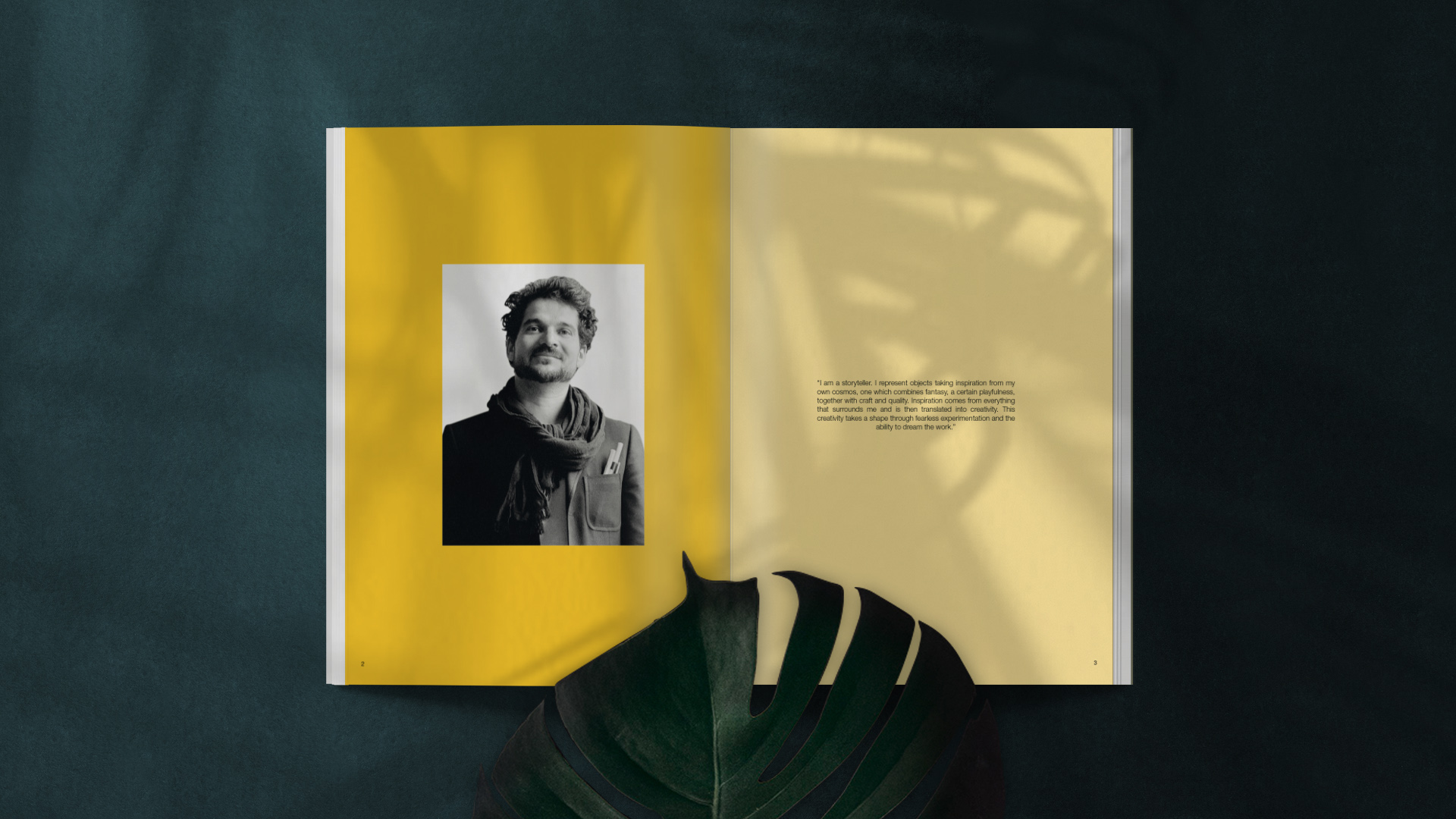 Diseño editorial de la empresa de iluminación Parachilna 2