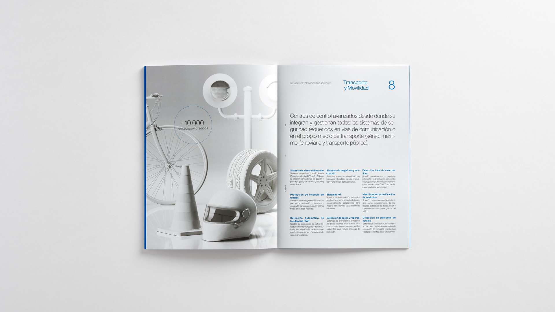 Diseño editorial y dirección de arte del catálogo corporativo de Casmar por Nomon Design, agencia de branding