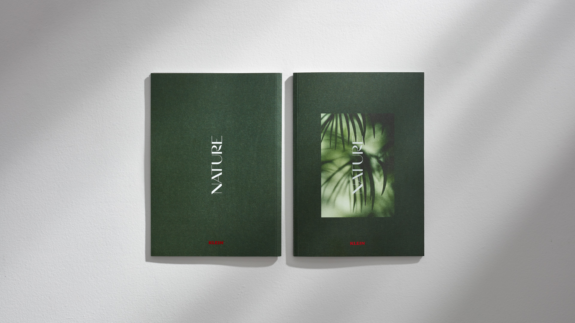 Cubiertas del catálogo Nature by Klein