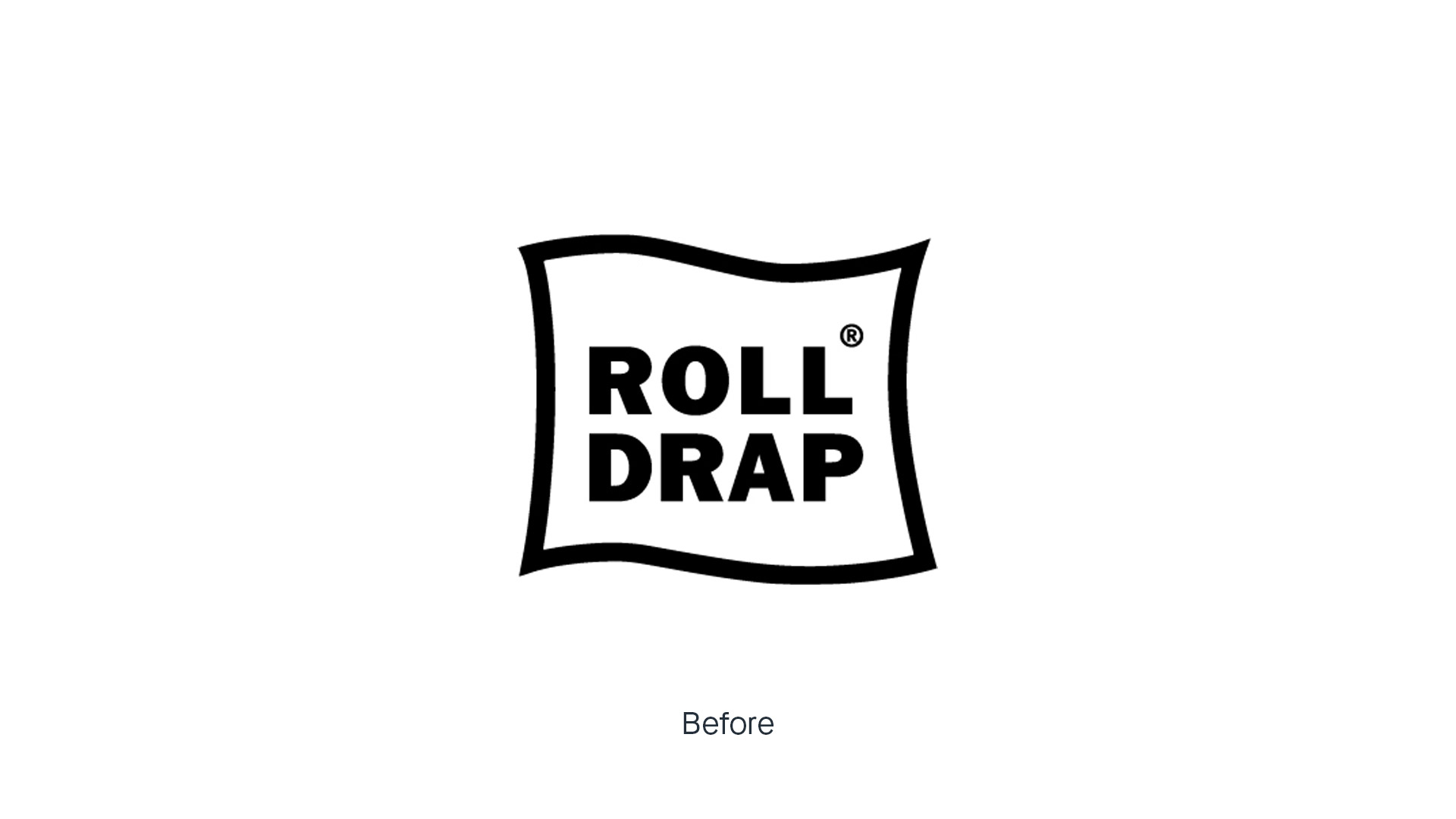 Dirección de arte del nuevo branding de Roll Drap por Nomon Design, agencia de branding