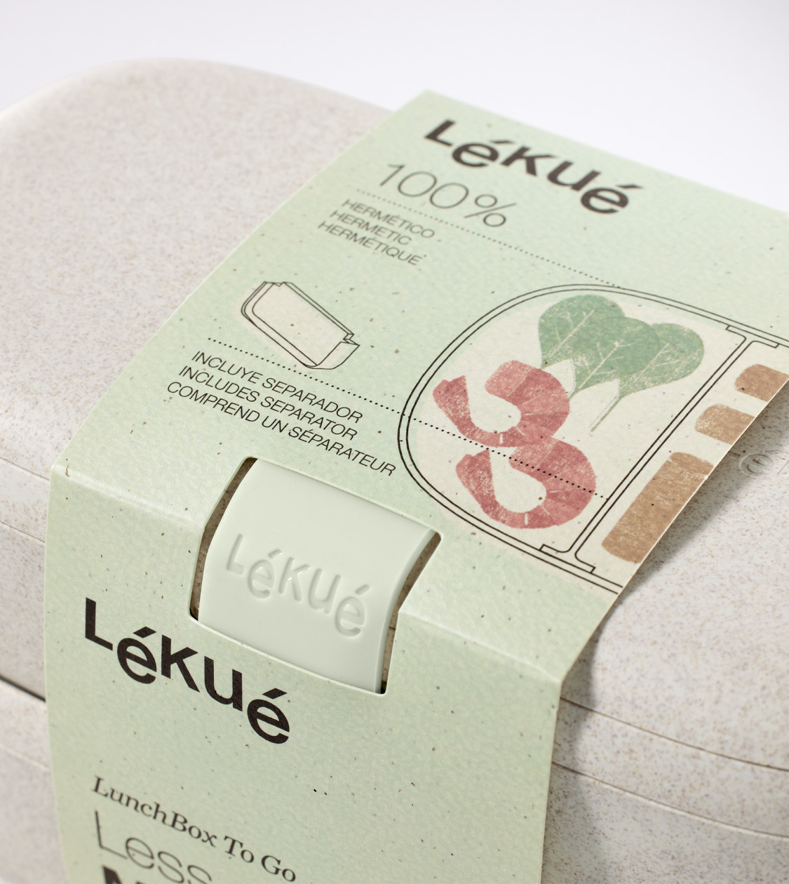 Packaging Lunchbox colección To Go Organic de Lékué