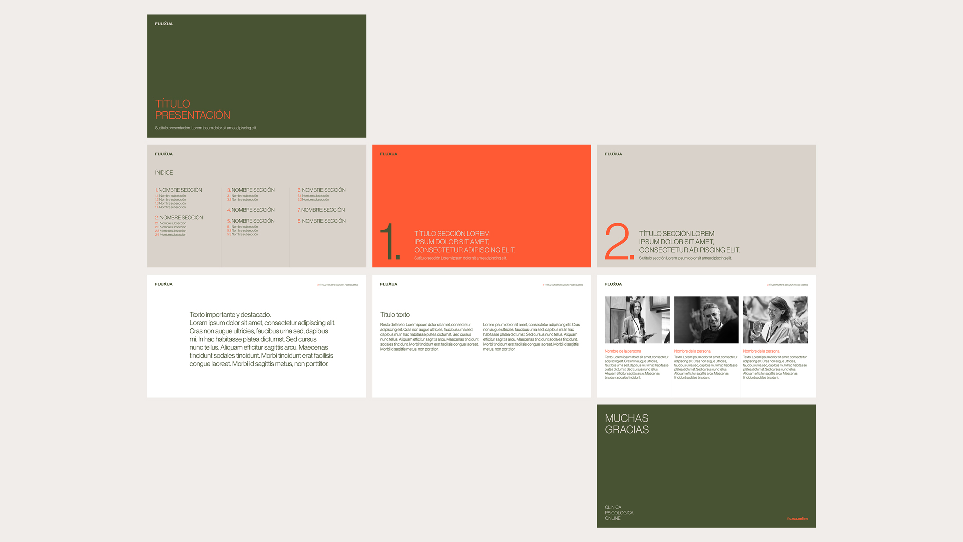 Estrategia de branding para FLUXUA creada por NOMON DESIGN, agencia de branding de Barcelona