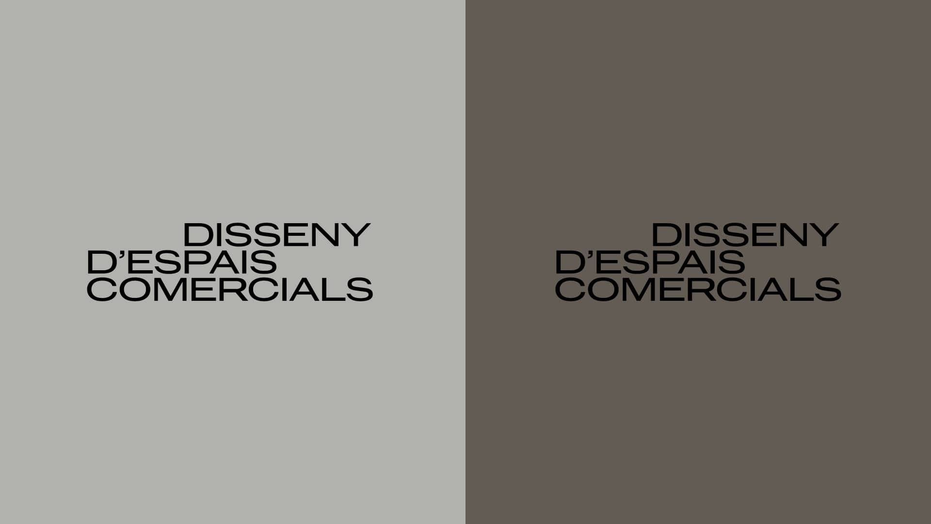 Proyecto de branding Diedric Design. diseño de interiores comerciales, por Nomon Design, agencia de branding