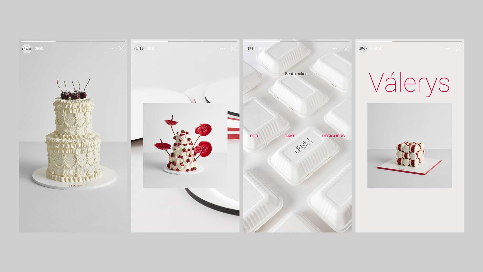 Aplicación del branding corporativo de Dasbi en su contenido digital diseñado por NOMON DESIGN, agencia de branding de Barcelona