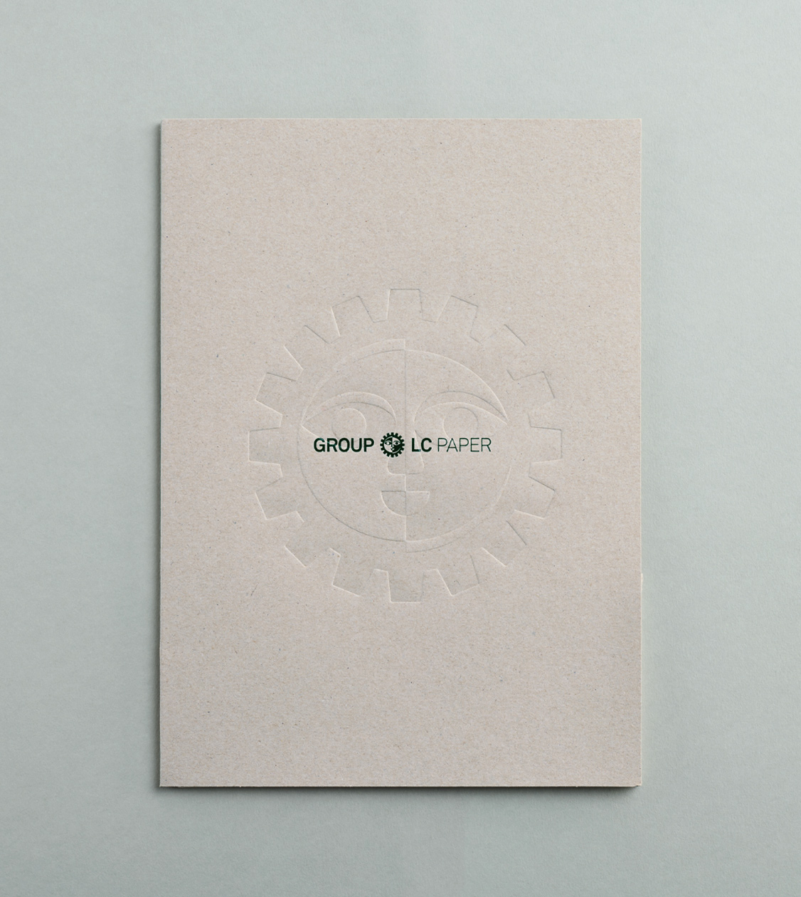 Detalle del diseño editorial de la memoria corporativa LC Paper desarrollado por Nomon Design, agencia de branding en Barcelona.